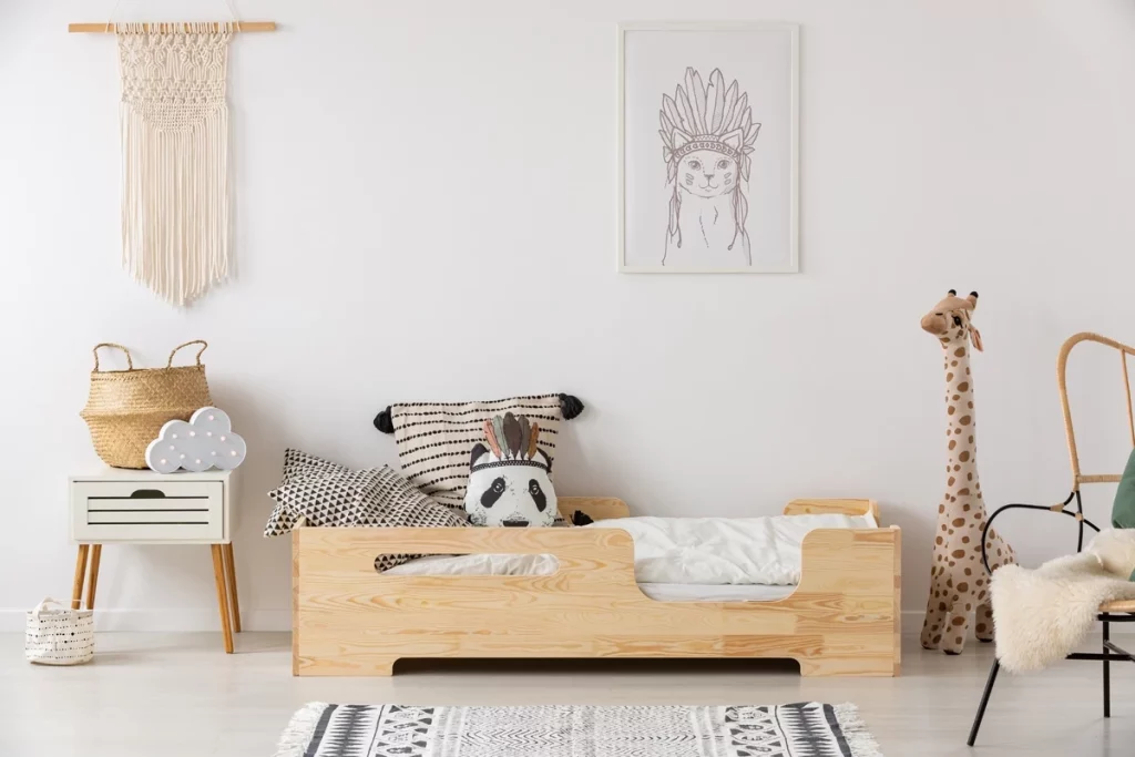 pokój dziecięcy boho