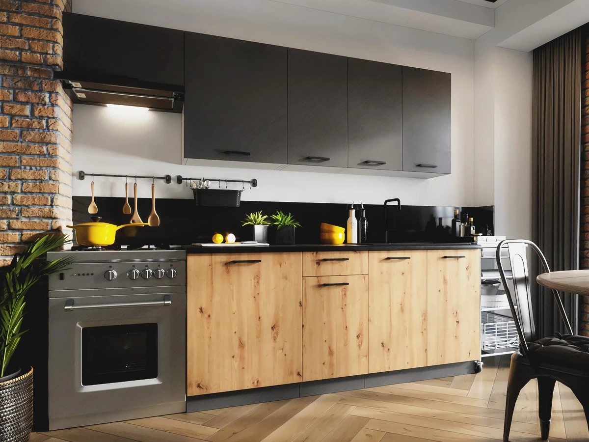 kuchnia w stylu loft
