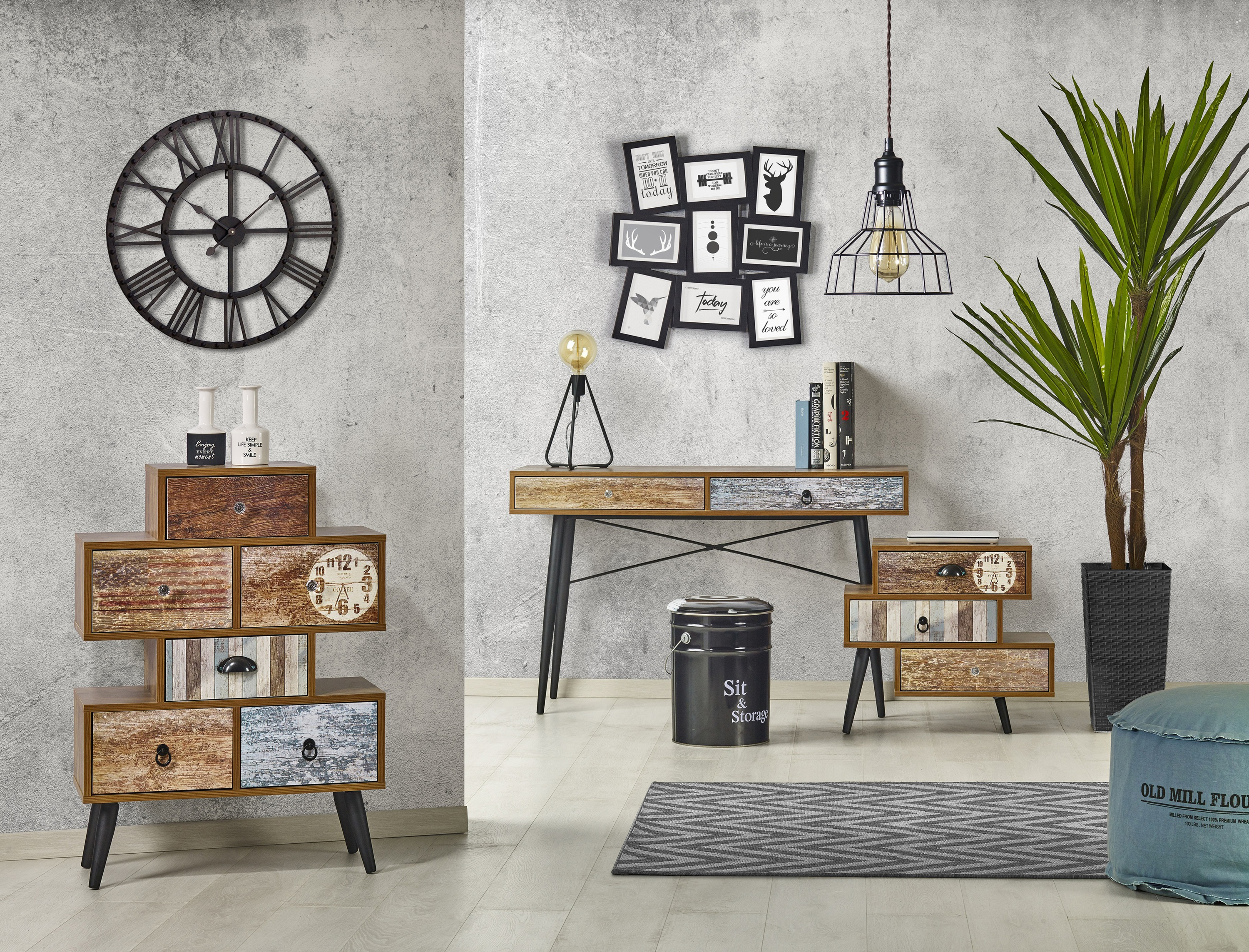 meble w stylu retro