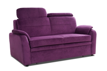 Sofa Amber - tkanina fioletowa  Milton 10