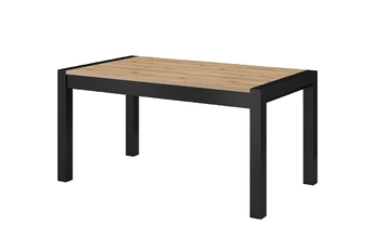 Stół rozkładany 160-200-240 Aktiv 92 - dąb taurus / czarny