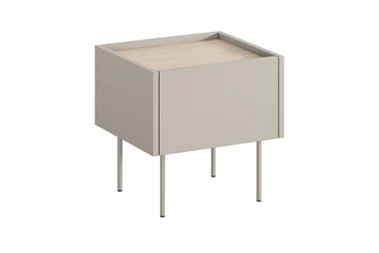 http://Szafka%20nocna%20Desin%2045%20cm%20z%20szufladą%20i%20metalowymi%20nogami%20-%20kaszmir%20/%20dąb%20nagano