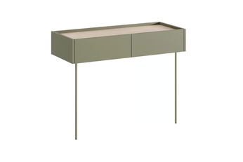 http://Toaletka%20Desin%20100%20cm%20z%20szufladami%20i%20metalowymi%20nogami%20-%20oliwka%20/%20dąb%20nagano