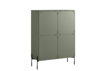 http://Komoda%20wysoka%20Sonatia%20120%20cm%20dwudrzwiowa%20z%20dwoma%20ukrytymi%20szufladami%20-%20oliwka