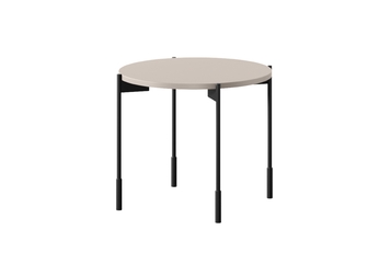 http://Stolik%20kawowy%20Sonatia%2045%20cm%20okrągły%20na%20metalowych%20nogach%20-%20kaszmir