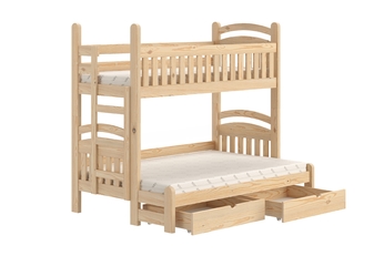 http://Łóżko%20piętrowe%20Amely%20Maxi%2090x200/140x200%20lewostronne%20-%20sosna