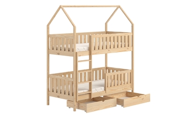 http://Łóżko%20domek%20Nemos%2090x200%20piętrowe%20-%20sosna