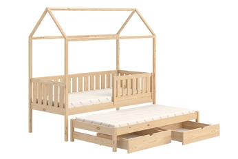 http://Łóżko%20domek%20Nemos%2090x200%20parterowe%20wysuwane%20-%20sosna%20