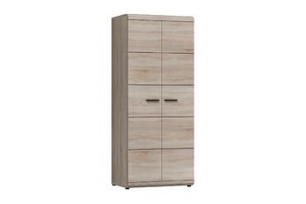 http://Dwudrzwiowa%20szafa%20Lisal%2080%20cm%20-%20dąb%20sonoma%20