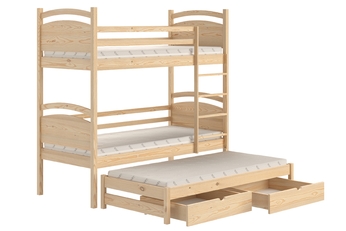 http://Łóżko%20dziecięce%20piętrowe%20wysuwane%20Pinoki%20-%2090x180%20/%20sosna