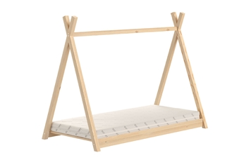 http://Łóżko%20dziecięce%20drewniane%20domek%20Tipi%20-%2090x180%20/%20sosna