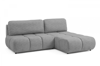 http://Narożnik%20Lerio%20prawostronny%20z%20funkcją%20spania%20-%20jasno%20szara%20dzianina%20hydrofobowa%20Blur%2018