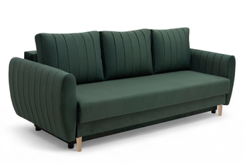 http://Kanapa%20rozkładana%20z%20pojemnikiem%20Mikni%20-%20zielony%20welur%20Kronos%2014%20/%20buk