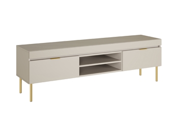 http://Szafka%20RTV%20Sentia%20157%20na%20metalowych%20nogach%20-%20kaszmir%20/%20złoty%20