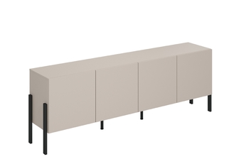 http://Szafka%20RTV%20Jukon%20204%20cm%20-%20kaszmir%20/%20czarne%20nogi