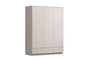 http://Szafa%20Lorini%20150%20cm%20z%20półkami%20-%20kaszmir%20/%20złote%20uchwyty%20T-bar
