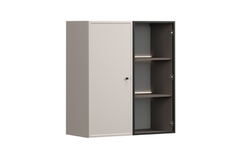 http://Witryna%20Lorini%20100%20cm%20dwudrzwiowa%20wisząca%20-%20kaszmir%20/%20czarny%20uchwyt