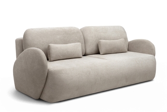 http://Kanapa%20z%20funkcją%20spania%20Elora%20-%20beżowa%20dzianina%20Freya%20210.03%20-%20Limitowana%20oferta