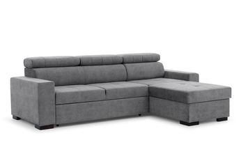 http://Narożnik%20Modeno%20Mini%20z%20funkcją%20spania%20uniwersalny%20lewy/prawy%20-%20szary%20welwet%20łatwoczyszczący%20Zetta%20304%20