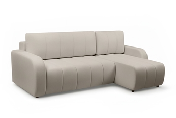 http://Narożnik%20Lapios%20z%20funkcją%20spania%20prawostronny%20-%20beżowy%20welwet%20Matt%20Velvet%209