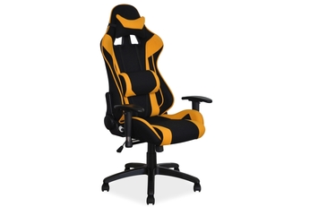 Fotel gamingowy Viper czarno-żółty 