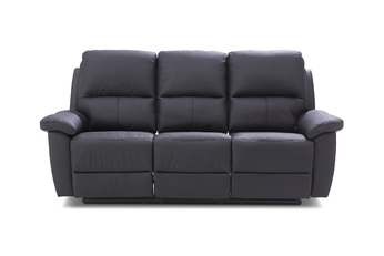 Sofa trzyosobowa do salonu z manualną funkcją relax Twins 3RF