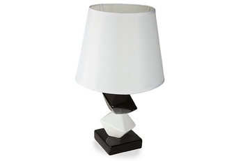 Lampa ceramiczna DEBBIE 1A Biały /Czarny