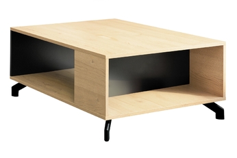 http://Stolik%20kawowy%20Madison%20MD14%20z%20wnękami%2090%20cm%20-%20czarny%20/%20dąb%20biszkoptowy