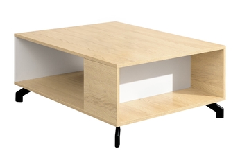 http://Stolik%20kawowy%20Madison%20MD14%20-%2090%20cm%20-%20biały%20/%20dąb%20biszkoptowy