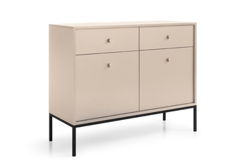 http://Komoda%20Eladia%20104%20cm%20dwudrzwiowa%20z%20szufladami%20-%20beż%20