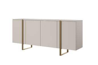 http://Komoda%20Verica%20200%20cm%20na%20metalowych%20nogach%20-%20kaszmir%20/%20złote%20nóżki