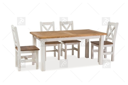 Komplet Poprad - stół i krzesła