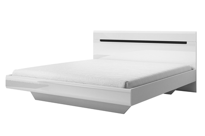 Łóżko do sypialni 180x200 Hektor 32 - biały połysk