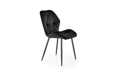 Krzesło tapicerowane K453 - czarny