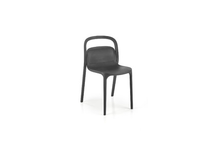 Krzesło z tworzywa sztucznego K490 - czarny