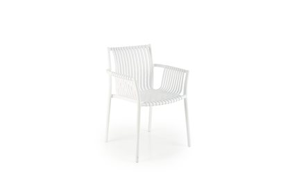 Krzesło z tworzywa sztucznego K492 - biały