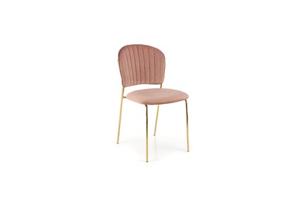 Krzesło tapicerowane K499 - różowy
