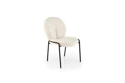 Krzesło tapicerowane K507 - kremowy