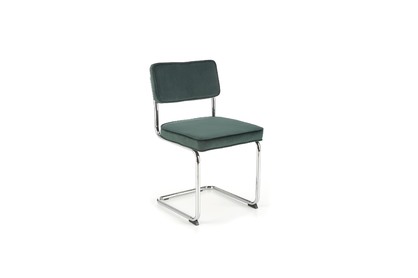 Krzesło matalowe K510 - ciemna zieleń