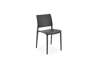 Krzesło z tworzywa K514 - czarny