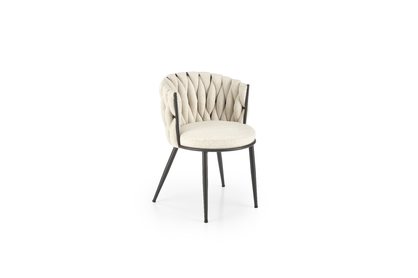 Krzesło tapicerowane K516 - jasny beżowy