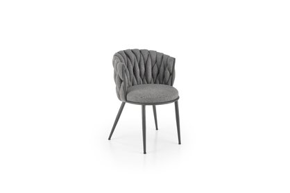 Krzesło tapicerowane K516 - popielaty