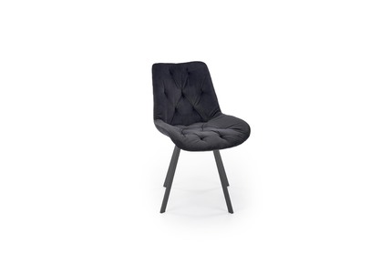 Krzeslo tapicerowane K519 - czarny