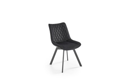 Krzesło tapicerowane K520 - czarny