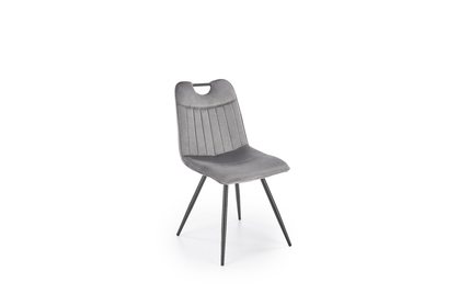 Krzesło tapicerowane K521 - popielaty