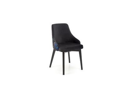 Krzesło tapicerowane Endo - czarny