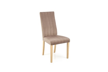 Krzesło tapicerowane Diego 3 - dąb miodowy / beż