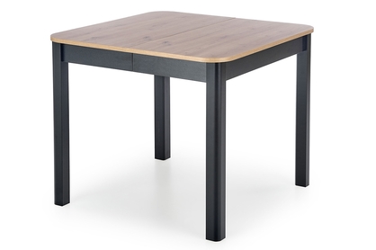 Stół rozkładany Biatro 90x90 - dąb artisan / czarny