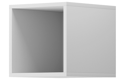 Półka wisząca kwadrat Altara AR30 - biały - Wyprzedaż