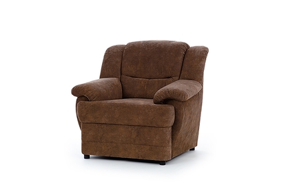 Fotel wypoczynkowy Belluno - brązowy Preston 24